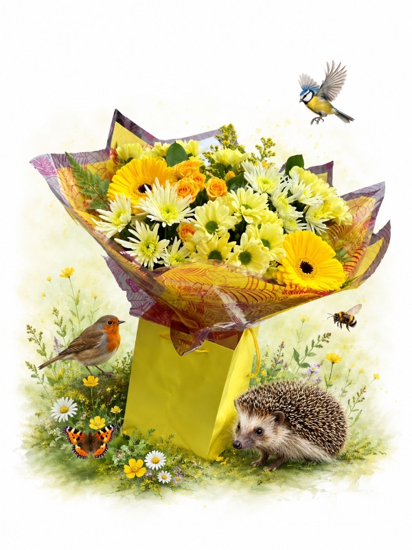Helping Wildlife charity Bouquet